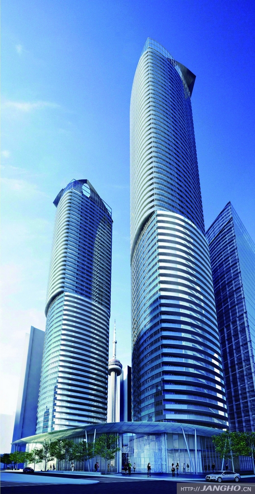 江河幕墙美洲业务集团成功中标加拿大YORK CENTRE-ICE CONDOMINIUMS